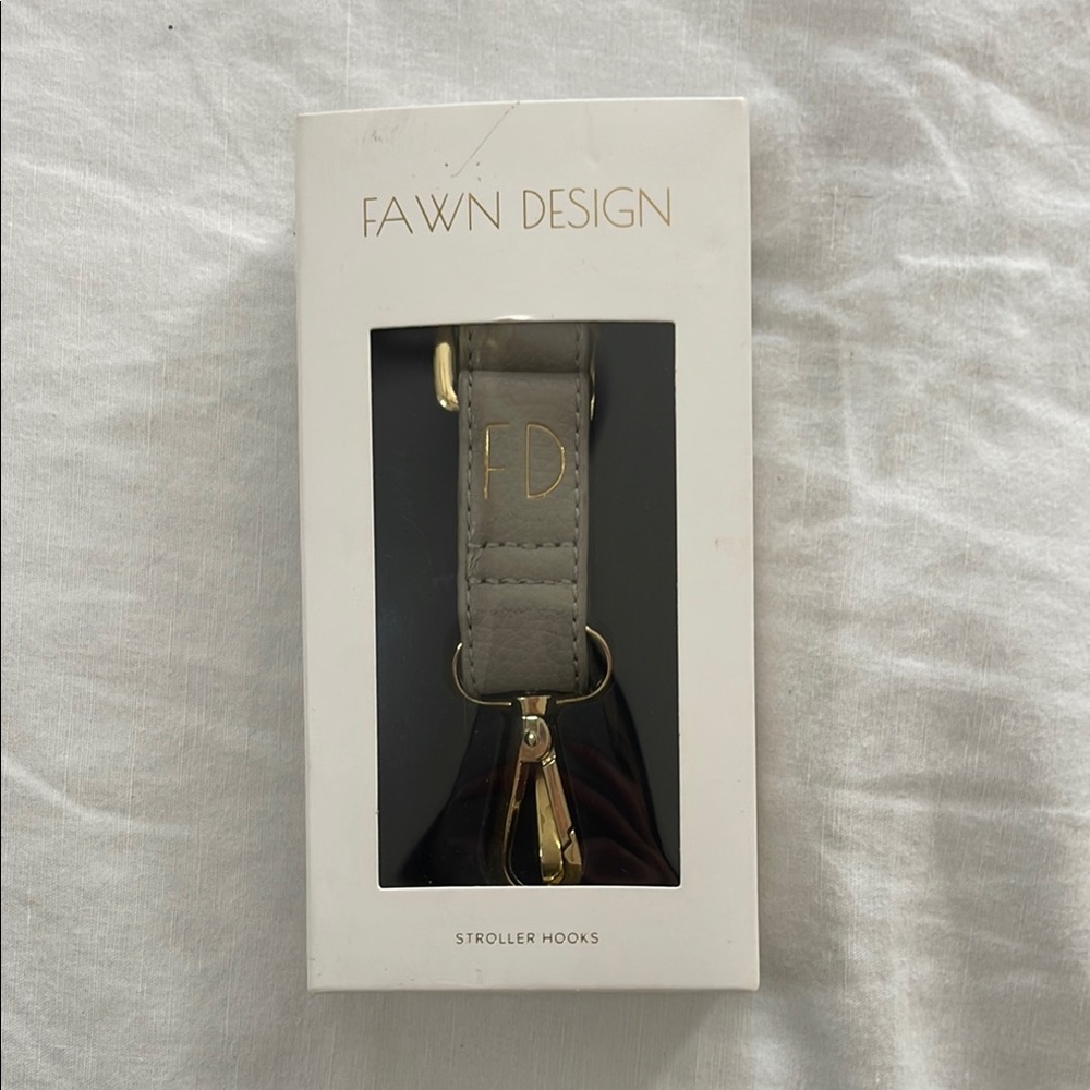 Fawn Design Gray and Gold Key & Card Holder